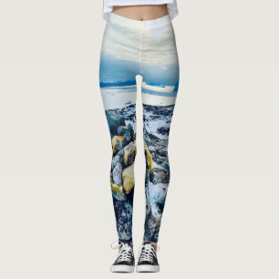 Leggings Ilulissat Groenlandia Camino Amarillo Icebergs