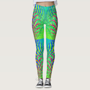 Leggings Ilusión geométrica divertida