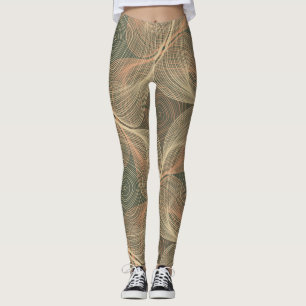 Leggings Ilusiones ópticas: Intriga geométrica