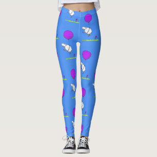 Leggings Ilustracion de humor de personalizado de globo de