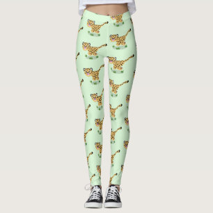 Leggings Ilustracion de personalizado con queso lindo