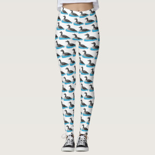 Leggings Ilustracion de personalizado de aves de Loon