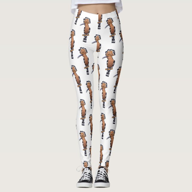 Leggings Ilustracion de personalizado de aves pepitas de Eu (Anverso)