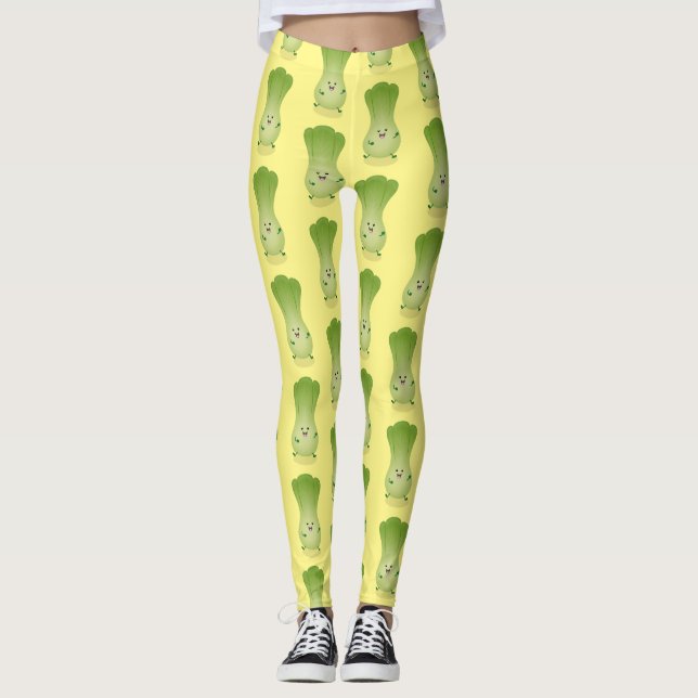 Leggings Ilustracion de personalizado de bebé choy (Anverso)