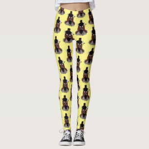 Leggings Ilustracion de personalizado de bisontes búfalos d