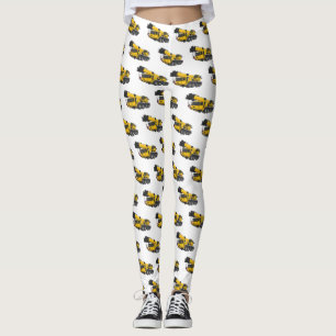 Leggings Ilustracion de personalizado de camiones Crane