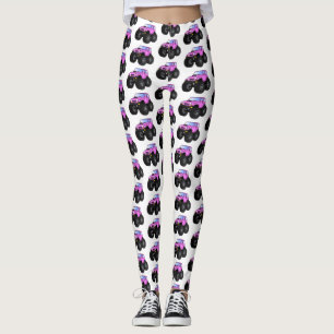 Leggings Ilustracion de personalizado de camiones gigantes