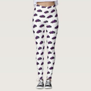 Leggings Ilustracion de personalizado de camiones semirremo