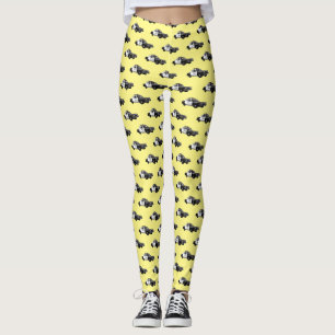Leggings Ilustracion de personalizado de coches de policía