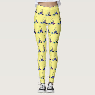 Leggings Ilustracion de personalizado de escobas y mopas