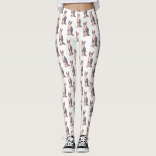 Leggings Ilustracion de personalizado de gatos Sfinx