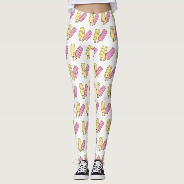 Leggings Ilustracion de personalizado de hielo (Anverso)
