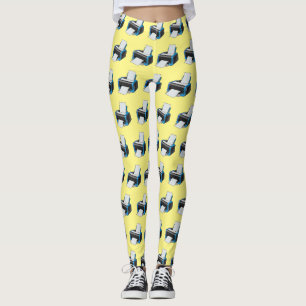 Leggings Ilustracion de personalizado de impresora