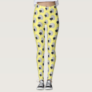 Leggings Ilustracion de personalizado de pájaro de Bulwer