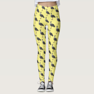 Leggings Ilustracion de personalizado de pájaro silvestre d