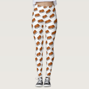 Leggings Ilustracion de personalizado de pato de Peking