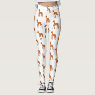 Leggings Ilustracion de personalizado de perro perrito