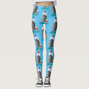 Leggings Ilustracion de personalizado de remolcador de barc