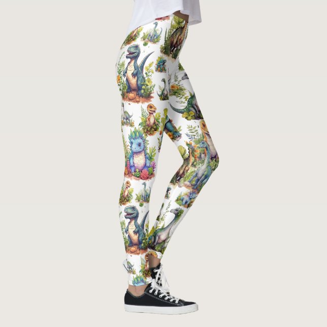 Leggings Ilustracion Dinosaurio (Derecha)