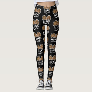 Leggings Ilustracion divertido de Deez Nutz