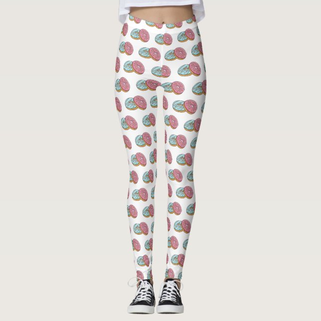 Leggings Ilustracion Donut personalizado (Anverso)