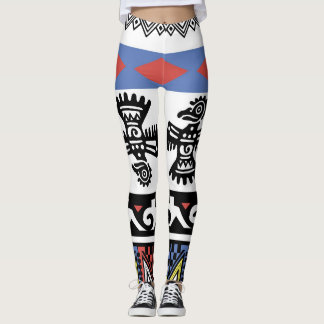 Leggings Ilustracion étnico nativo americano