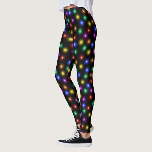 Leggings Ilustracion festivo brillante de las luces de (Izquierda)