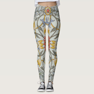 Leggings Ilustracion floral de William Morris