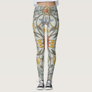 Leggings Ilustracion floral de William Morris