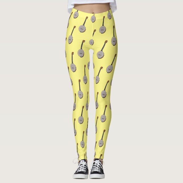 Leggings Ilustracion personalizado Banjo (Anverso)