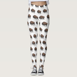 Leggings Ilustracion personalizado Bison
