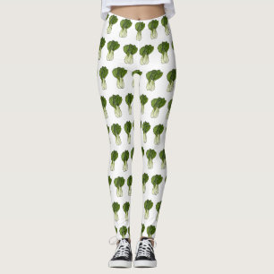 Leggings Ilustracion personalizado Bok choy
