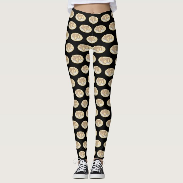 Leggings Ilustracion personalizado Cannoli (Anverso)
