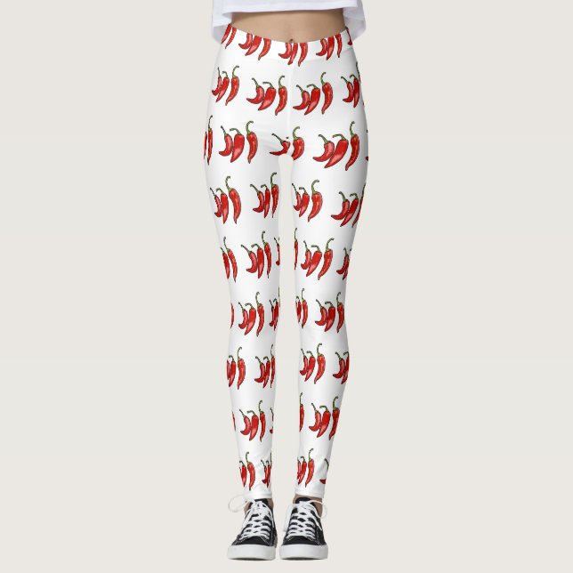 Leggings Ilustracion personalizado Chili (Anverso)