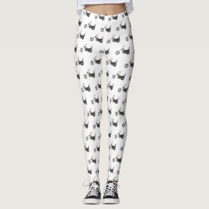 Leggings Ilustracion personalizado Chopper Motorcycle 1950