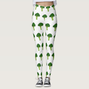 Leggings Ilustracion personalizado de Broccoli