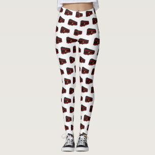Leggings Ilustracion personalizado de bus de dos pisos