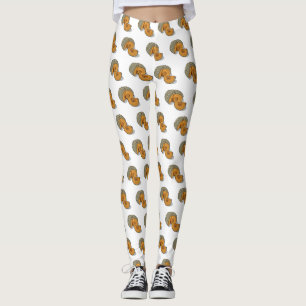 Leggings Ilustracion personalizado de calabaza
