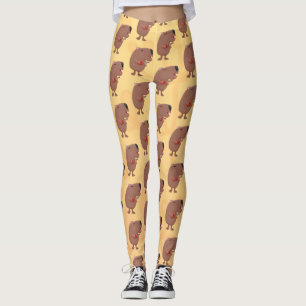 Leggings Ilustracion personalizado de capybara ukulele cant