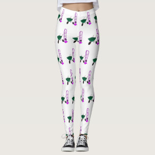 Leggings Ilustracion personalizado de carretillas y carrito