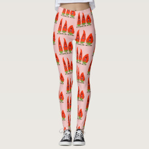 Leggings Ilustracion personalizado de chiles cantantes