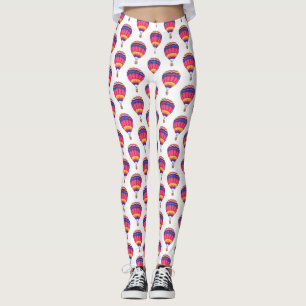 Leggings Ilustracion personalizado de globo aerostático