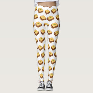 Leggings Ilustracion personalizado de Lasagna