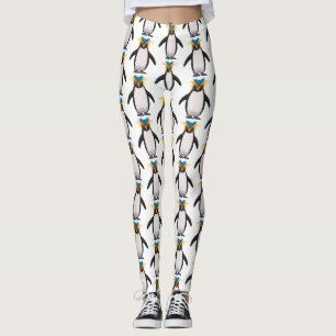 Leggings Ilustracion personalizado de los macarrones de pin
