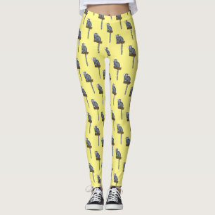 Leggings Ilustracion personalizado de marmoset común