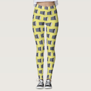Leggings Ilustracion personalizado de microondas