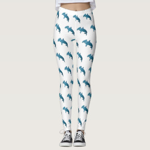 Leggings Ilustracion personalizado de tiburón martillo