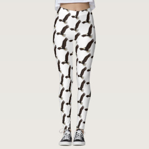 Leggings Ilustracion personalizado del águila calva