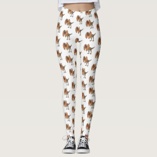 Leggings Ilustracion personalizado Dilophosaurus