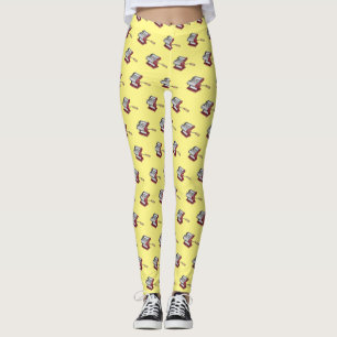 Leggings Ilustracion personalizado fabricante de pasta